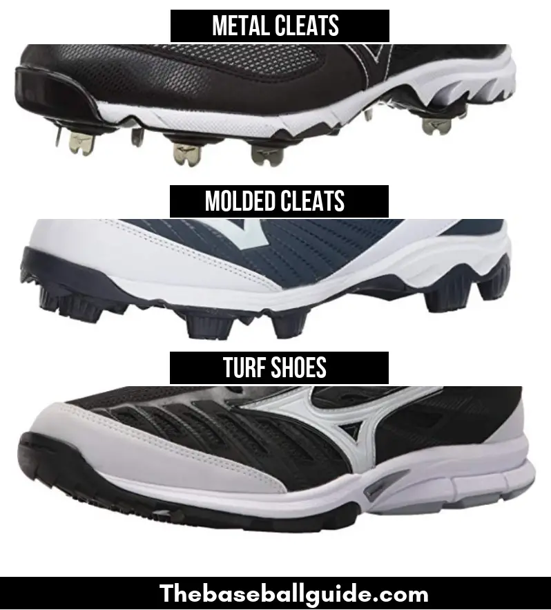 molded cleats on turf