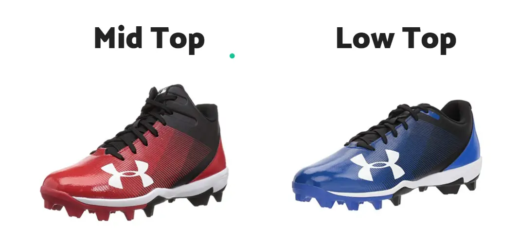 Lightest Baseball Cleats: Metal, Molded 