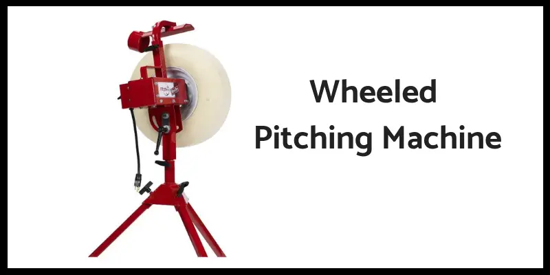Wheeled Baseball Machine
