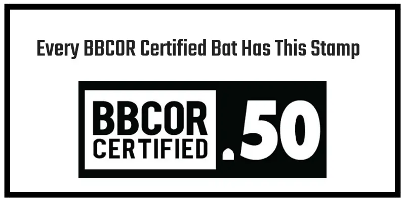 BBCOR certified bats