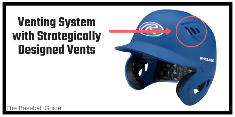 Ventilation in Baseball Helmets