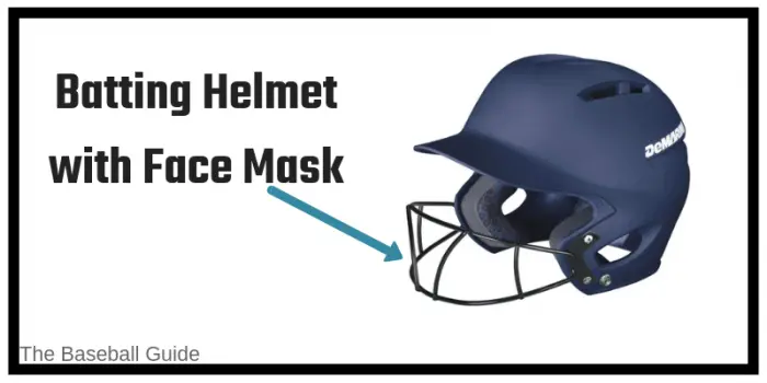 Baseball Helmet with Face Mask