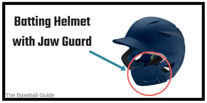 Jaw Guard for Baseball Helmet