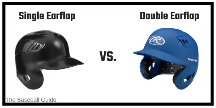 Earflap in Baseball Helmet