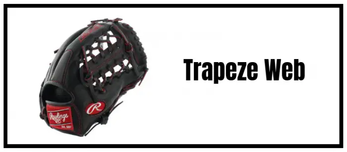 Glove with Trapeze Web