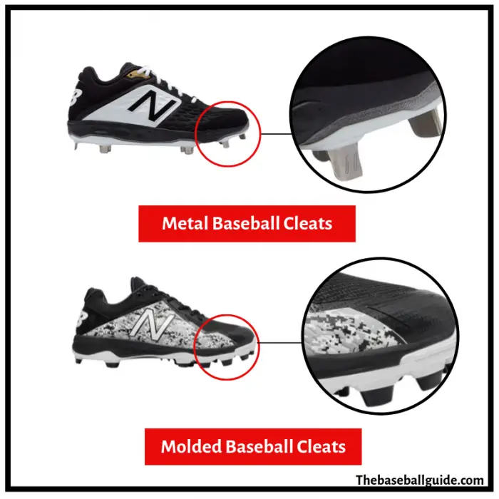 Metal Cleats vs Molded Cleats