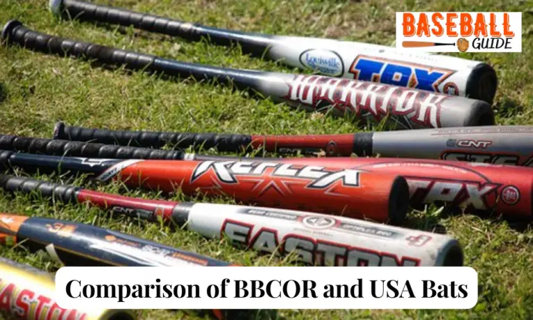 Comparison of BBCOR and USA Bats