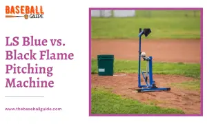 Louisville Slugger Blue Flame vs. Black Flame Pitching Machine Clash