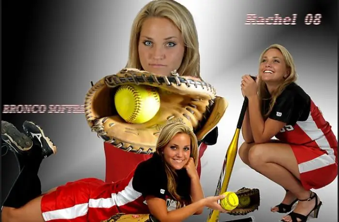 Pretty Softball Players