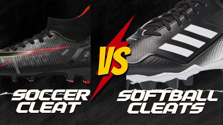 Soccer vs Softball Cleats