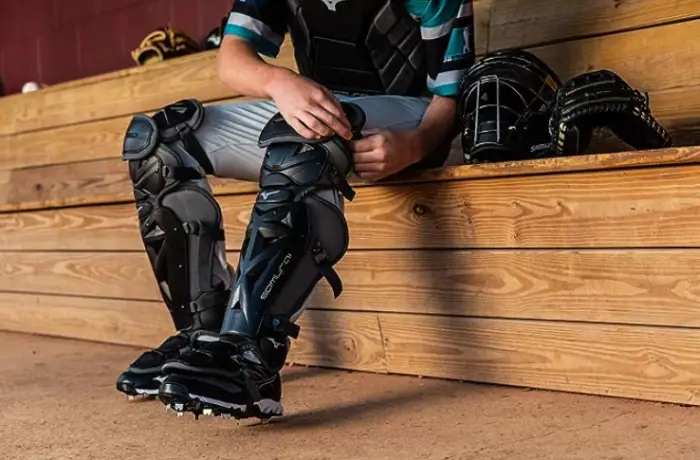 lightweight catchers leg guards for baseball