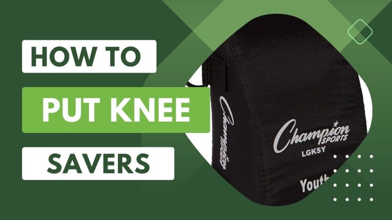 How To Put Knee Savers on Catchers' Gear