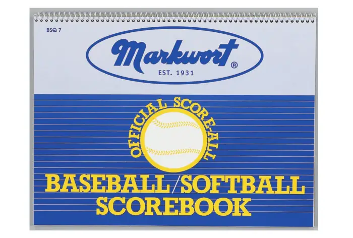 markwot baseball and softball scorebook