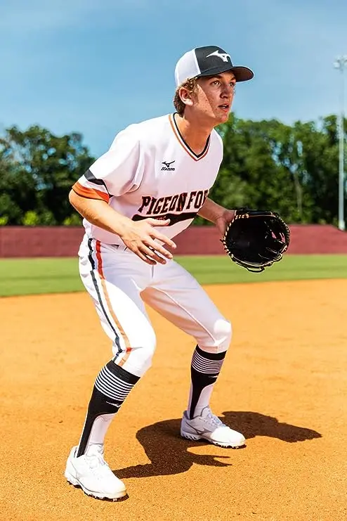 wearing baseball stirrups easily 