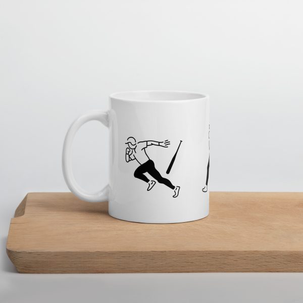 Baseball White Mug - Image 2